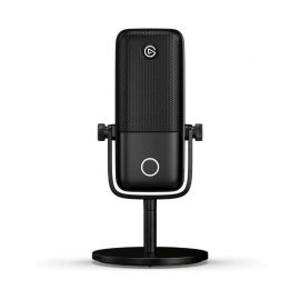 Elgato Wave:1 – Microfono USB a condensatore premium per streaming, podcast, registrazioni, gaming, ufficio a casa e videoconferenze, plug&play con software di mixaggio digitale per Mac e PC