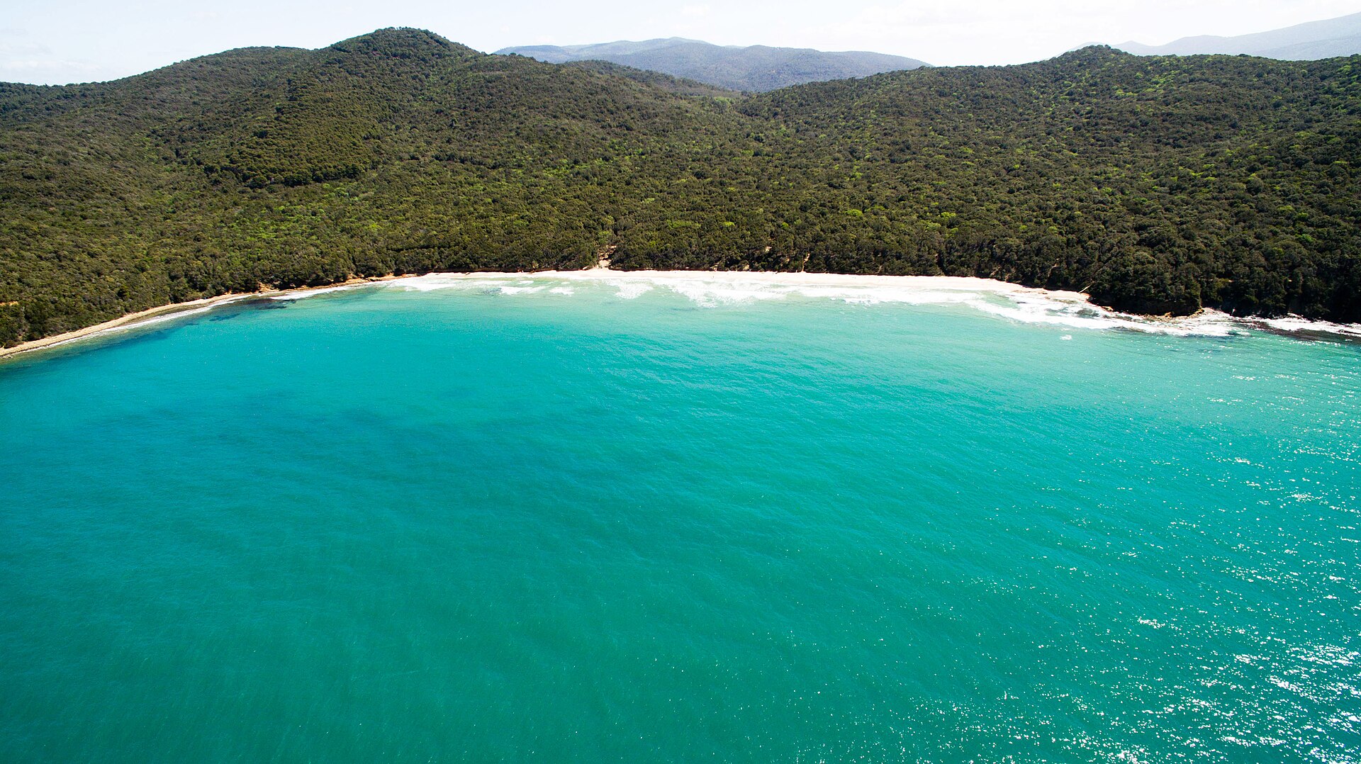 La spiaggia di Cala Violina in Maremma