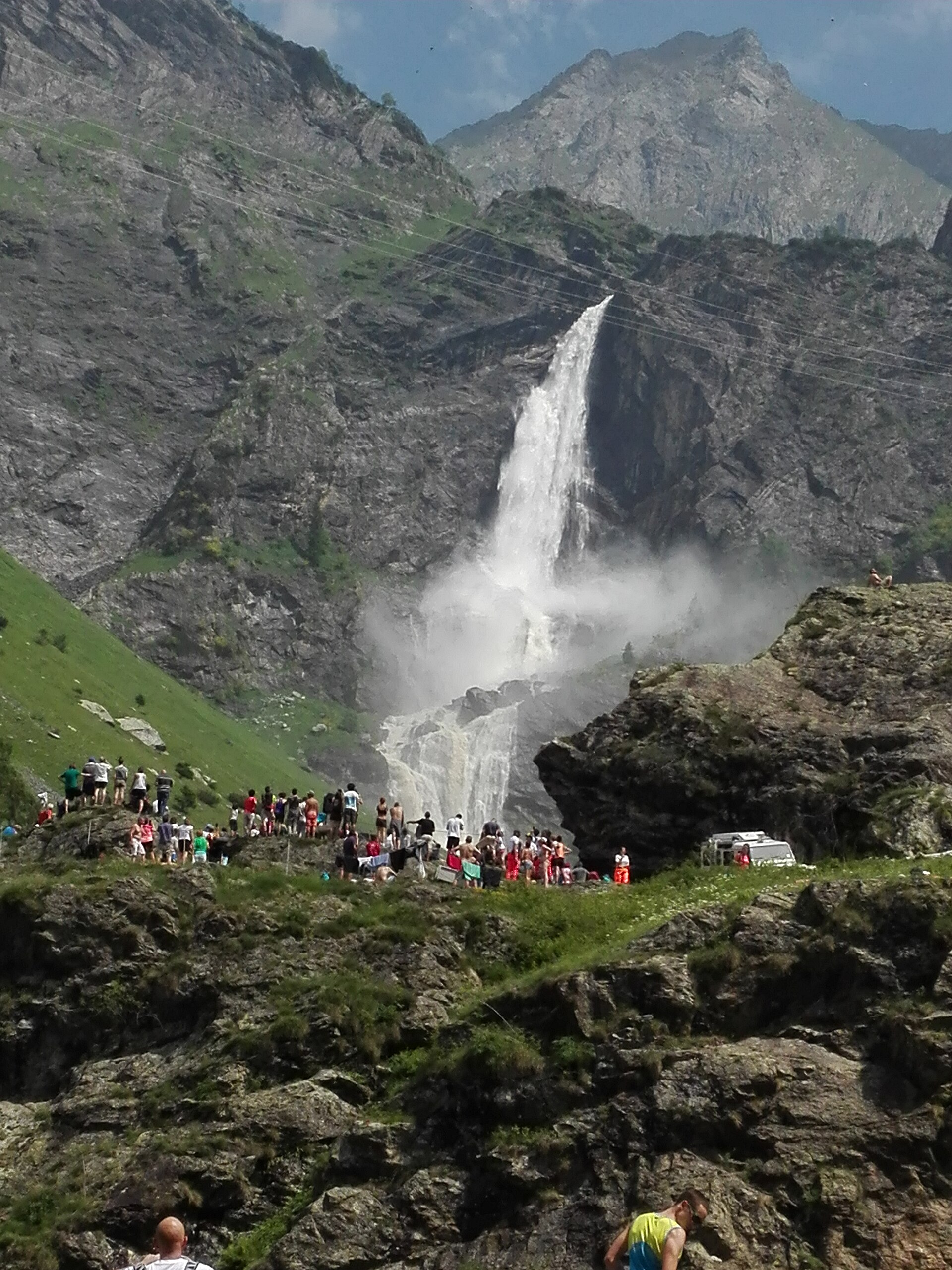 Le Cascate del Serio aperte a Valbondione