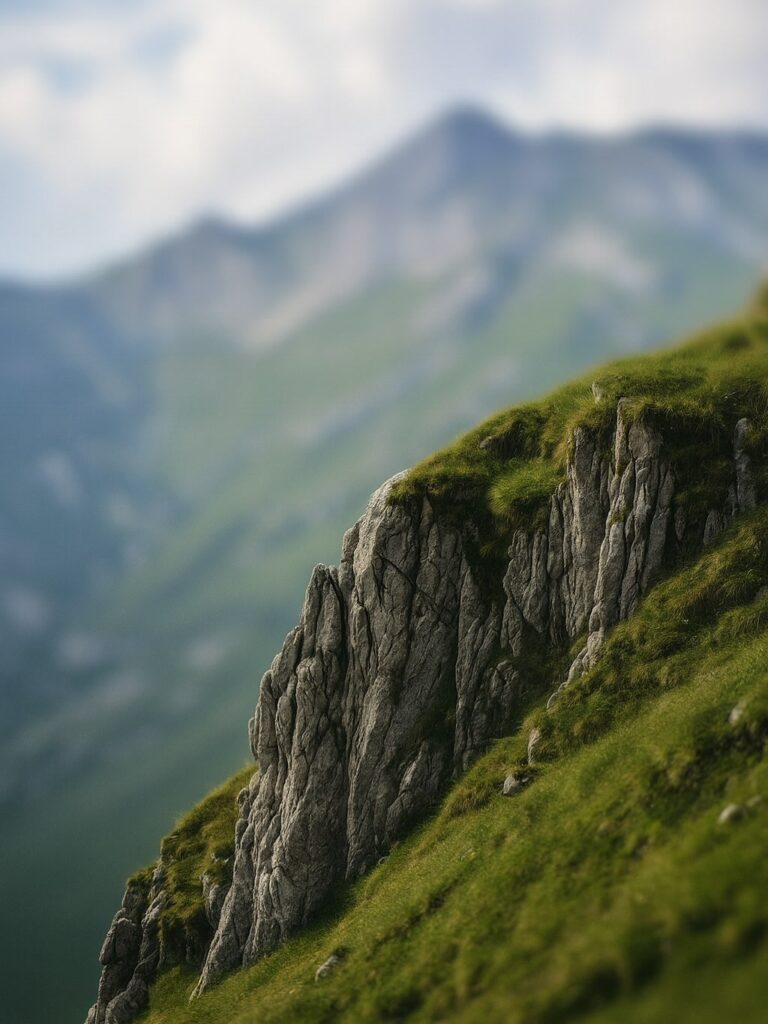 Le creste sopra il Rifugio Tita Secchi
