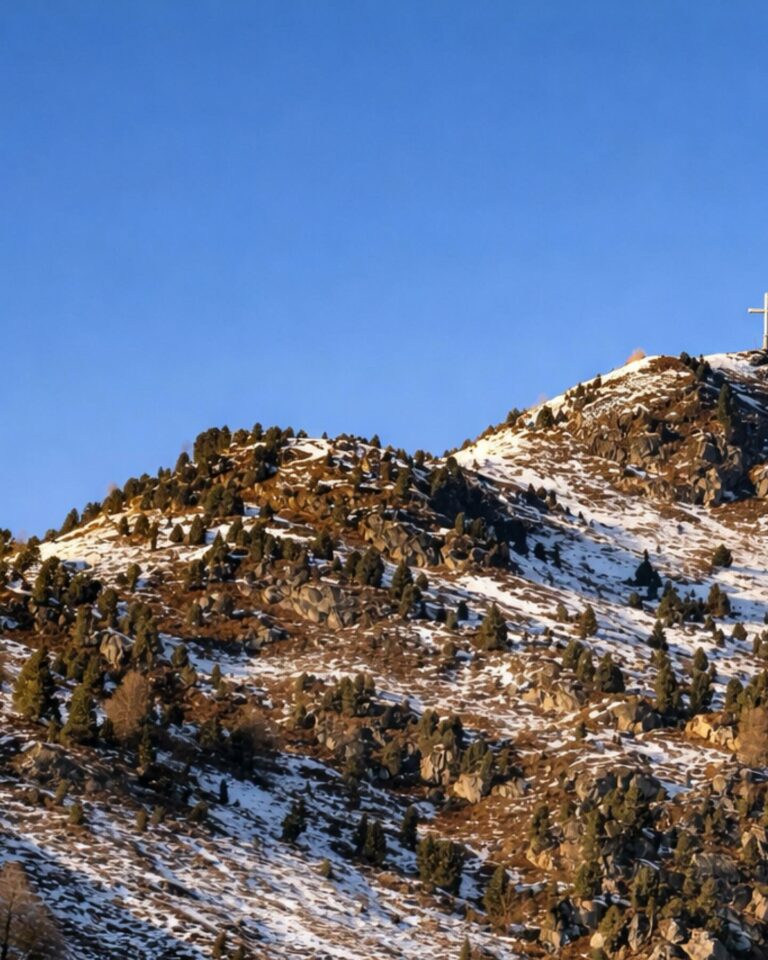 Il Passo del Mortirolo con la neve, febbraio 2026