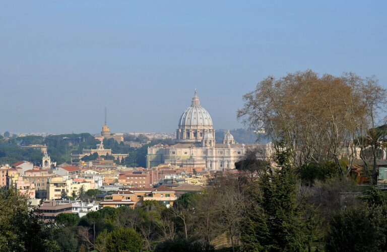 Panorama di Roma dalla terrazza del Gianicolo