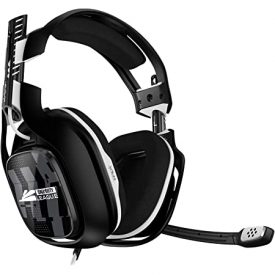 ASTRO Gaming A40 TR CALL OF DUTY League Edition, Cuffie Cablate, Astro Audio V2, Dolby, Microfono Intercambiabile, Controllo Bilanciamento gioco/voce, Xbox X|S|One, PS5, PS4, PC, Nero/Bianco