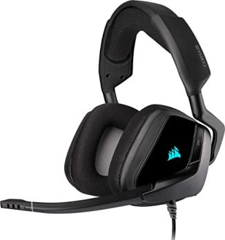 Corsair VOID PRO Wireless Cuffie Gaming per PC, Dolby 7.1, Nero