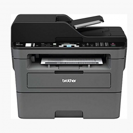 Brother MFCL2710DW Stampante Multifunzione Laser 4 in 1 Monocromatica a 30 ppm con Rete Cablata, Wi-Fi, Duplex in Stampa, ADF da 50 Fogli e Display LCD