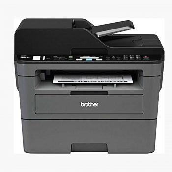 Brother MFCL2710DW Stampante Multifunzione Laser 4 in 1 Monocromatica a 30 ppm con Rete Cablata, Wi-Fi, Duplex in Stampa, ADF da 50 Fogli e Display LCD