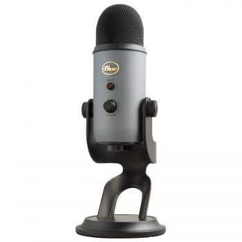 Blue Yeti Microfono USB per Registrazione, Streaming, Gaming, Podcasting su PC e Mac, Mic a Condensatore per Laptop o Computer, Effetti Blue VO!CE, Stand Regolabile, Plug and Play – COLOR