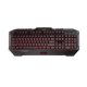 Tastiera Gaming ASUS Cerberus USB Retroilluminata LED, Layout Italiano, Nero/Antracite