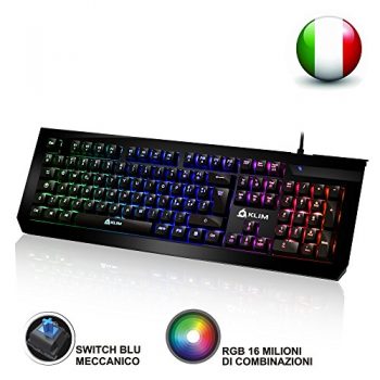 Tastiera Meccanica Gaming Klim Domination