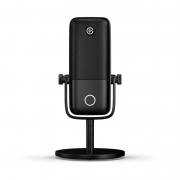 Elgato Wave:1 – Microfono USB a condensatore premium per streaming, podcast, registrazioni, gaming, ufficio a casa e videoconferenze, plug&play con software di mixaggio digitale per Mac e PC
