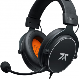Fnatic REACT – Cuffie da gioco per Esports con driver da 53mm, struttura in metallo, suono stereo preciso, microfono staccabile, Jack da 3.5mm [PC, PS4, PS5, XBOX ONE, XBOX SERIES X] [playstation_4]